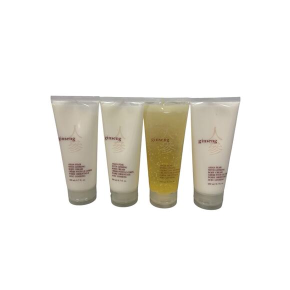 GINSENG Asian Pear with Ginseng Body Cream As Shower Gel By Avon 1.7oz 2002 - Picture 1 of 3